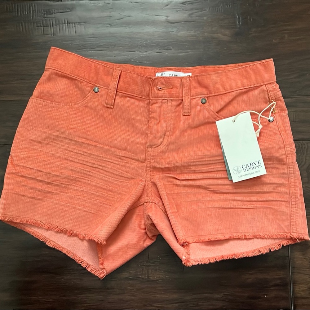 Carve Design Oahu Short size 0 terracotta NWT